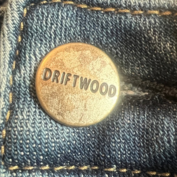 Driftwood Royce jeans floral embroidered ankle boho bohemian size 18 - Picture 8 of 8